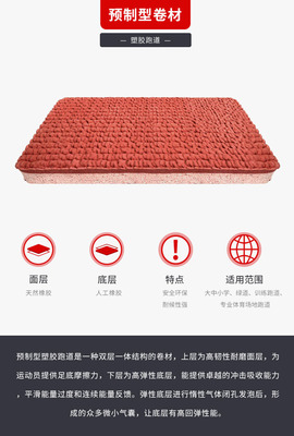 瑞邁品牌塑膠跑道解決方案 復合型與預制型跑道卷材，共創卓越運動場地